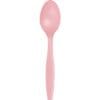 Classic Pink Cutlery Spoons 24CT 1 Classic Pink Cutlery Spoons 24Ct