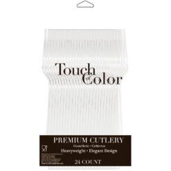 Clear Cutlery Forks Premium 50CT