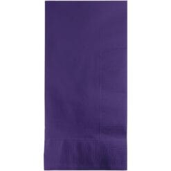 Purple Napkin, Dinner 1/8 FL 50CT