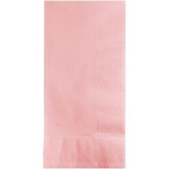 Classic Pink Napkin, Dinner 1/8 FL 50CT