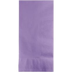 Lavender Napkin, Dinner 1/8 FLD 50CT