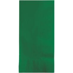 E Green Napkin, Dinner 1/8 FLD 50CT