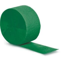Emerald Green Crepe Streamer 81ft