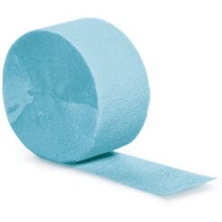 Pastel Blue Crepe Streamer 81ft