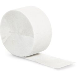 White Crepe Streamer 81ft