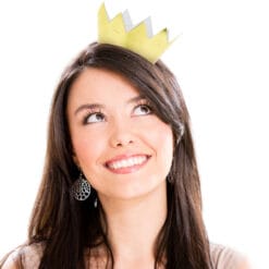 Mini Foil Crown 6Ct