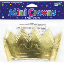 Mini Foil Crown 6Ct