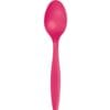 Hot Magenta Cutlery Spoons 24CT