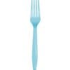 Pastel Blue Cutlery Forks 24Ct