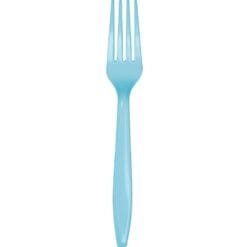 Pastel Blue Cutlery Forks 24CT