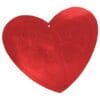 Cutout Heart 2SD Red/Pink Foil 16"