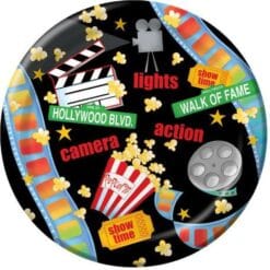 Lights Cam Action Plates 9" 8CT