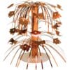 Orange Grad Cap Cascade Centerpiece