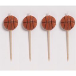 Basketball Pick Candles 4CT