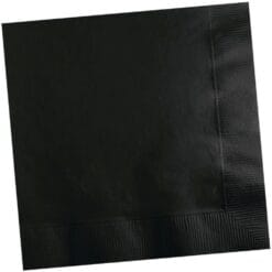 Black Napkin Beverage 50CT