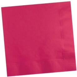 Hot Magenta Napkin Beverage 50CT