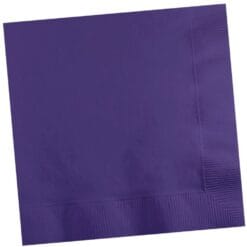 Purple Napkin Beverage 50CT