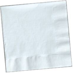 White Napkin Lunch 50CT