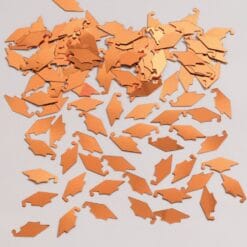 Orange Grad Caps Confetti .5oz