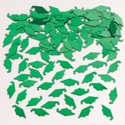 Green Grad Cap Confetti .5oz