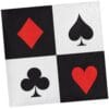 Card Night Napkins Beverage 16CT