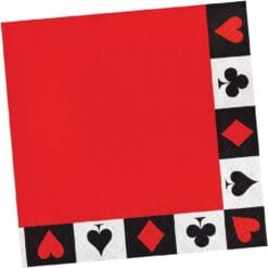 Card Night Napkins Lunch 16CT