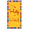 Door Sign &Quot;Party Is Here&Quot; 1Ct