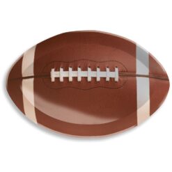 Football Tray 12.5" Plastic Molded Shape