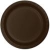 C Brown Plate Paper 7" 24CT 2 C Brown Plate Paper 7&Quot; 24Ct