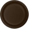 C Brown Plate Paper 9&Quot; 24Ct