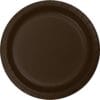 C Brown Plate Paper Rnd 10&Quot; 24Ct