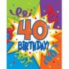 Inv Fld 6/8Ct 40Th Bday Blast