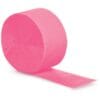 Candy Pink Crepe Streamer 81ft 1 Candy Pink Crepe Streamer 81Ft