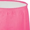 Candy Pink Tableskirt 14FT 2 Candy Pink Tableskirt 14Ft