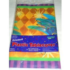 Masquerade Tablecover Plastic 54x108