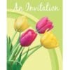 Blooming Tulips Invitations 8Ct