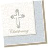 Divinity Napkins Beverage Christening 16Ct