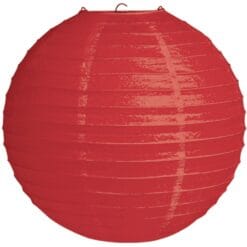 Lantern Red 12" RND Paper 1CT