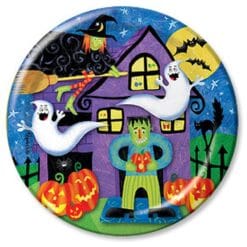 Haunted Eve Plates Paper 7" 8CT