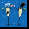 New Year Toast Napkins Beverage 36CT