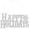 Sign GLTR w/Ribbon HNG 1CT 1 Sign Gltr W/Ribbon Hng 1Ct