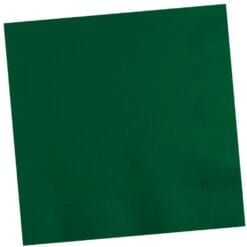 H Green Napkin Beverage 50CT