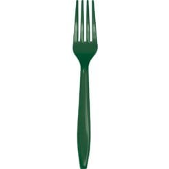 H Green Cutlery Forks 24CT