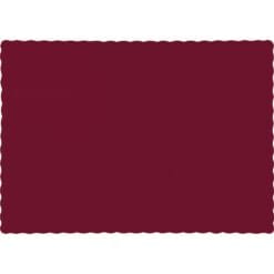 Burgundy Placemat Paper 50CT