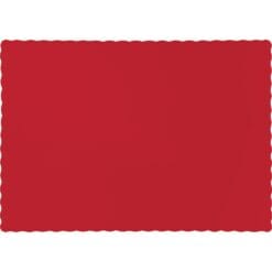 Classic Red Placemat Paper 50CT