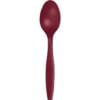 Burgundy Cutlery Spoons 24CT 2 Burgundy Cutlery Spoons 24Ct