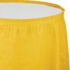 Sb Yellow Tableskirt Extra Long 21.5Ft