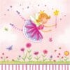 Garden Fairy Napkins Beverage 16Ct