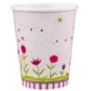 Garden Fairy Cups 9Oz Hot/Cold 8Ct
