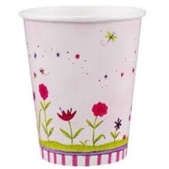 Garden Fairy Cups 9oz Hot/Cold 8CT